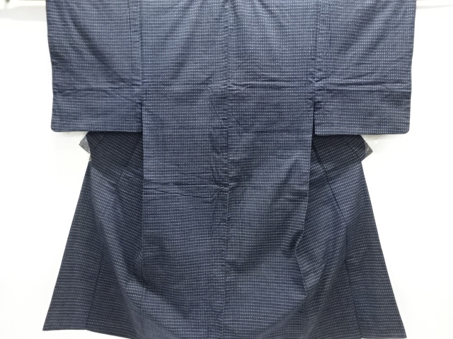 アンティーク　木綿本場久留米書生絣男物着物